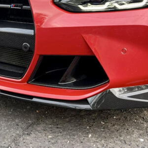BMW G80/G82 M3/M4 Dry Carbon MP Style Front Bumper Inserts