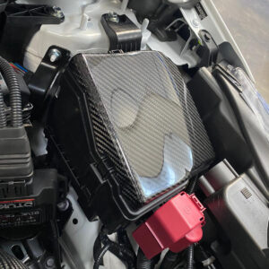 Toyota Yaris GR Fuse Box Cover Replacement Dry Carbon Fibre