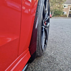 Audi S3 8V FL 2017-2019 Sportback Front Carbon Arch Guards/Mudflaps