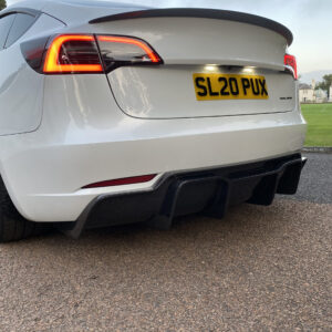 Tesla Model 3 Carbon Fibre Rear Diffuser