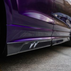 RSQ8 Carbon Side Skirts – Audi RSQ8 Dry Carbon Fibre Side Extensions