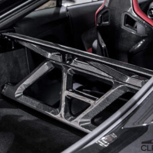 Audi TT 8S Dry Carbon Rear Strut Brace & Seat Delete