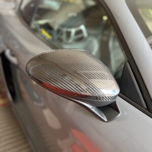 Porsche Carbon Fibre Mirror Cover Replacements 718 Cayman GT4