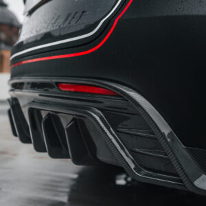 Tesla Model Y Carbon Fibre Rear Diffuser Replacement
