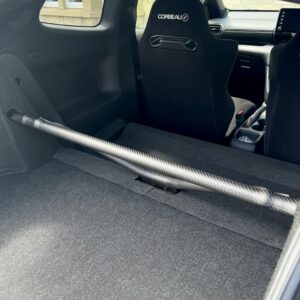 Toyota Yaris GR Carbon Rear Strut Brace & Seat Delete